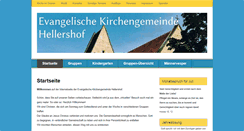 Desktop Screenshot of kirche.sandland.de